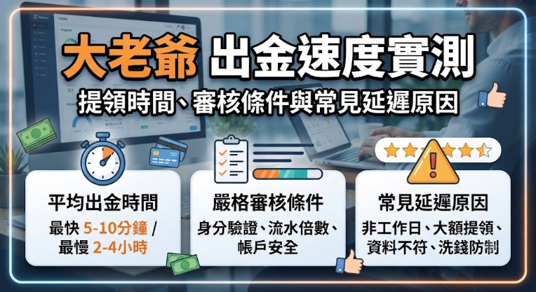 提領時間、審核條件與常見延遲原因