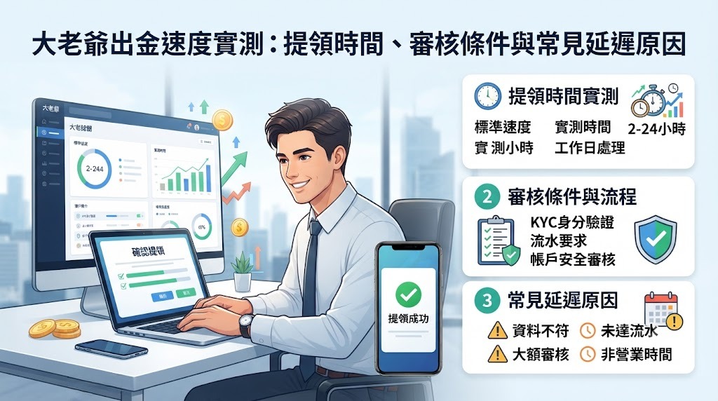 提領時間、審核條件與常見延遲原因